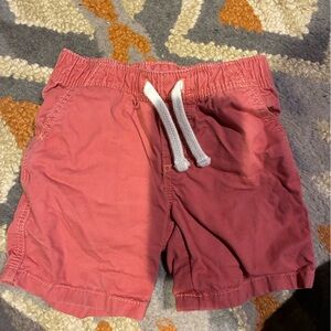 Rust red shorts 12-18 month